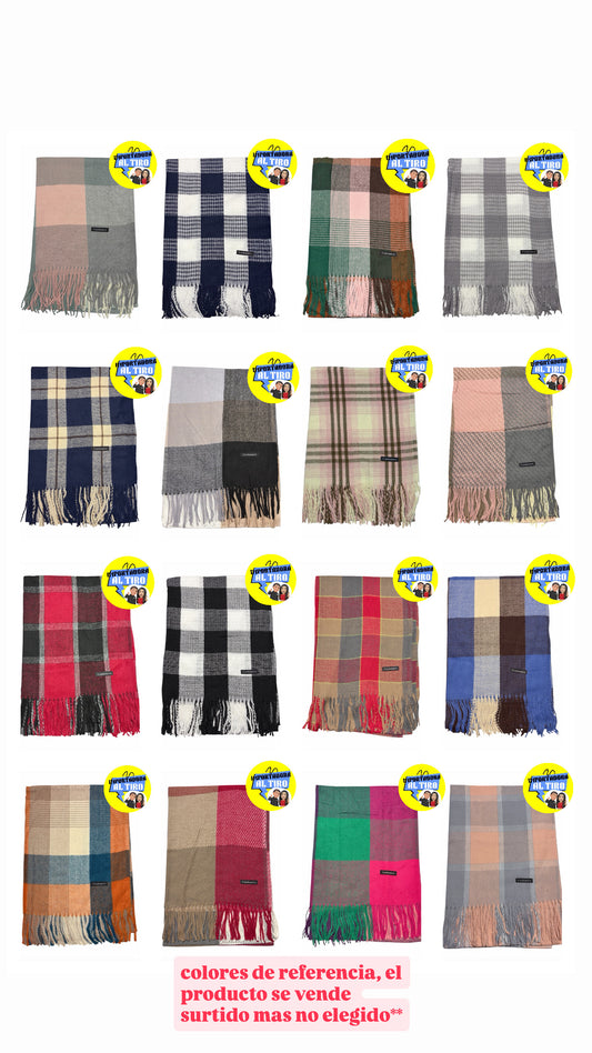 AAA DOCENA CUADRILLE SURTIDO CASHMERE